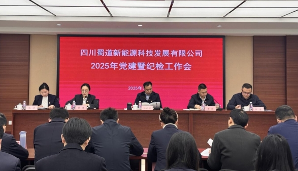 踔厉奋发新时代 肩负使命再出发——蜀道新能源公司召开2025年纪检工作会